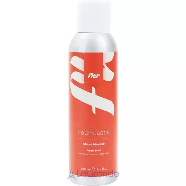 Fler Foamtastic Shave Mousse Amber Scent ��� ��� ������ � ���������� ������ �� �볺� ��