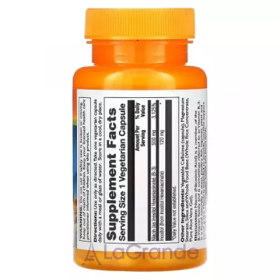 Thompson No Flush Niacin 500 mg  B3  500   