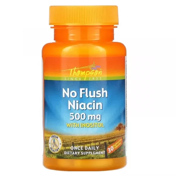 Thompson No Flush Niacin 500 mg ������� B3  500 �� � ��������