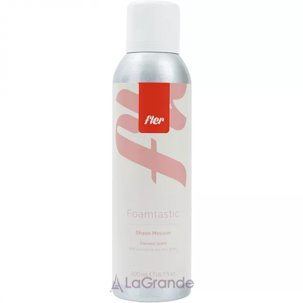 Fler Foamtastic Shave Mousse Coconut Scent ���� ��� ������ � ��������� ������