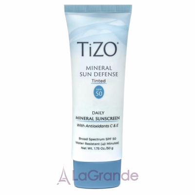 TiZO Mineral Sun Defense Tinted SPF 50    ,   