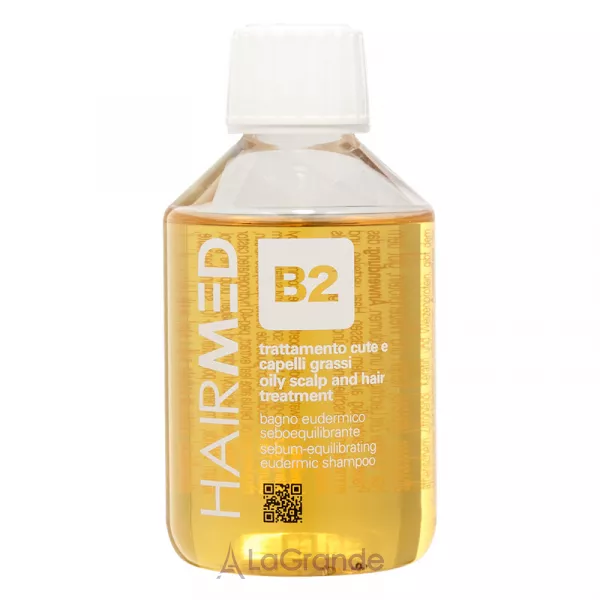 Hairmed B2 Oily Scalp and Hair Treatment Sebum-equilibrating Eudermic Shampoo ���������� ����������������� �������