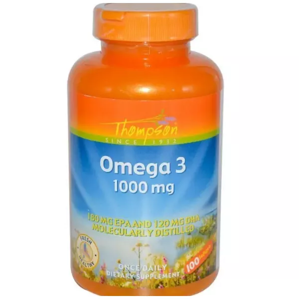 Thompson Omega 3 1000 mg ����� 3  1000 �� � ��������