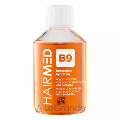 Hairmed B9 Hydration Moisturizing Eudermic Shampoo for Dry Hair      