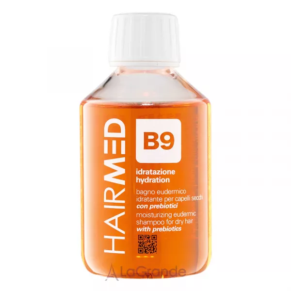 Hairmed B9 Hydration Moisturizing Eudermic Shampoo for Dry Hair ���������� �������������� ������� ��� ������ �������