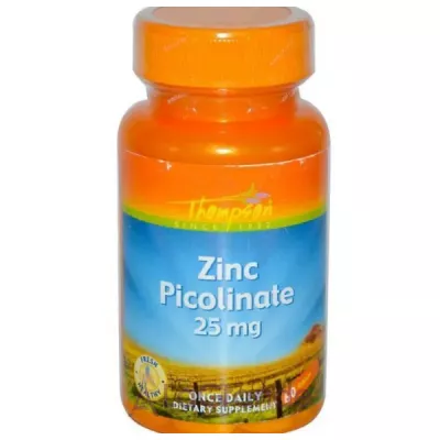 Thompson Zinc Picolinate 25 mg   25   