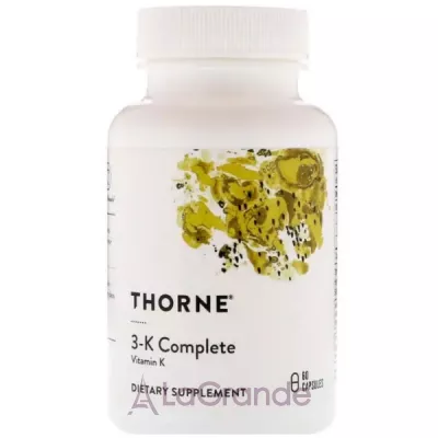 Thorne Research 3-K Complete ³ 3-