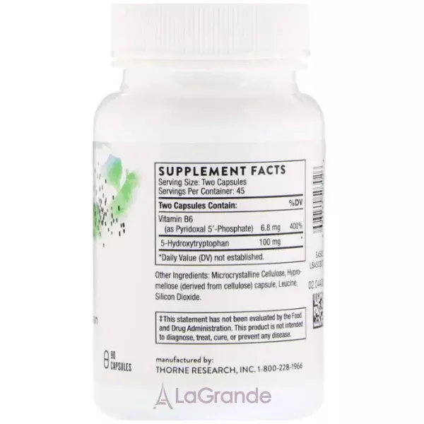 Thorne Research 5-Hydroxytryptophan 5-��� (�����������)