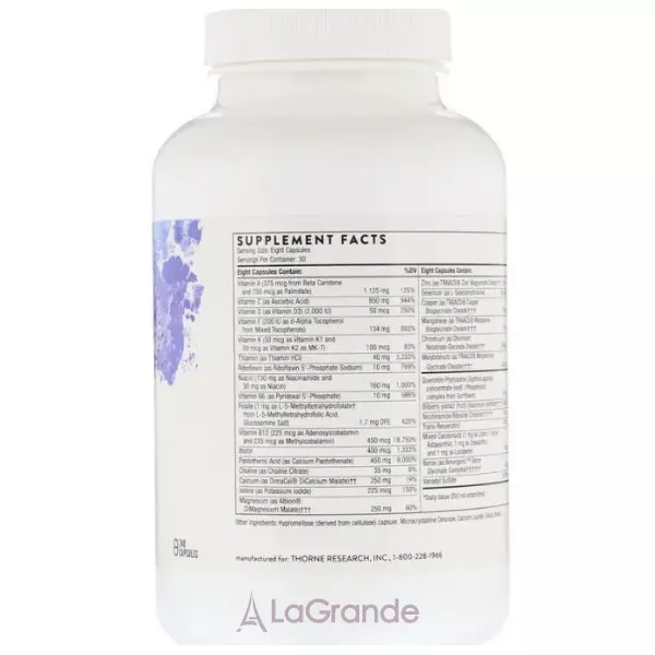Thorne Research Advanced Nutrients ������������ ������