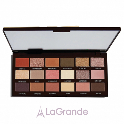 I Heart Revolution Chocolate Eyeshadow Palette    , 18 