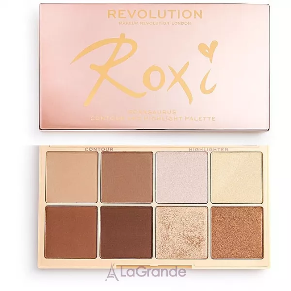 Makeup Revolution X Roxxsaurus Highlight & Contour Palette ������� ��� ������