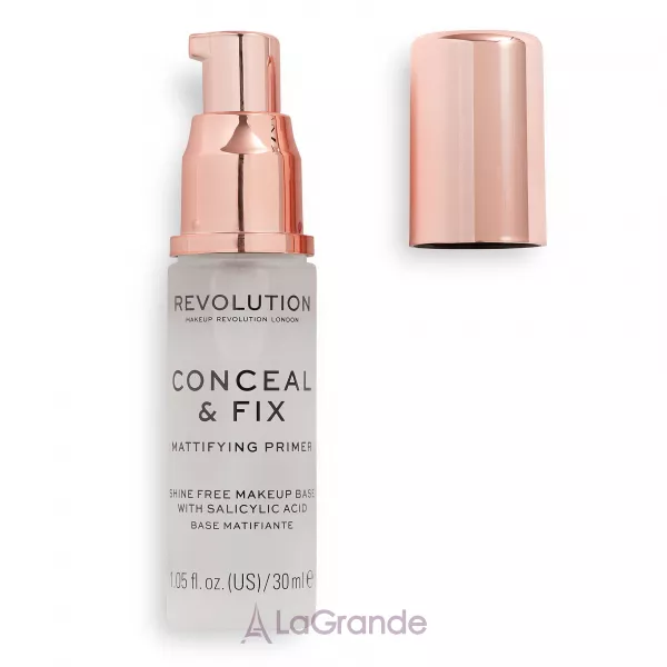 Makeup Revolution Conceal & Fix Mattifying Primer ������� ��� �������, �����������