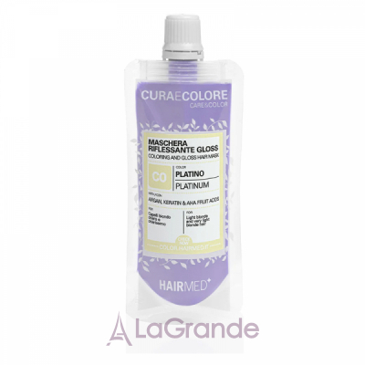 Hairmed C0 Coloring And Gloss Hair Mask Platinum   