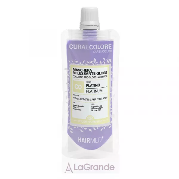 Hairmed C0 Coloring And Gloss Hair Mask Platinum ���������� ����� 