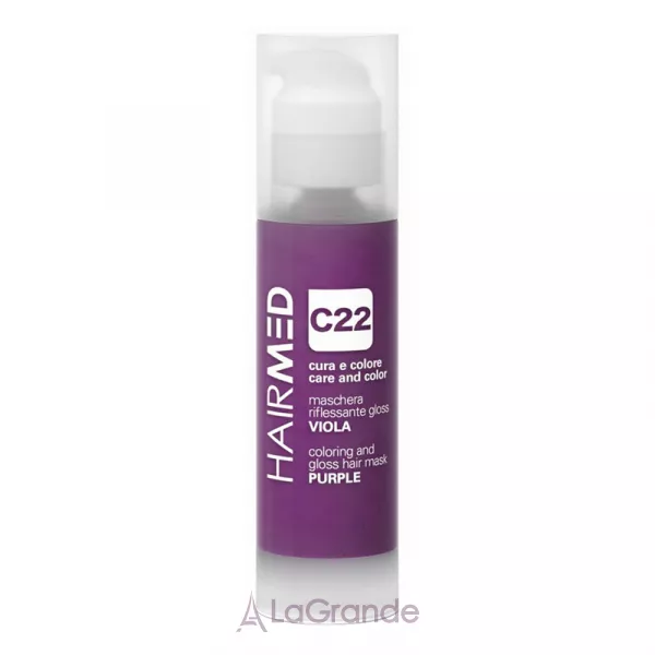 Hairmed C22 Coloring And Gloss Hair Mask Purple ���������� ����� 