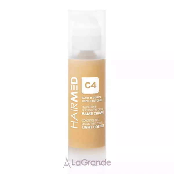 Hairmed C4 Coloring and Gloss Hair Mask Light Copper ���������� ����� 