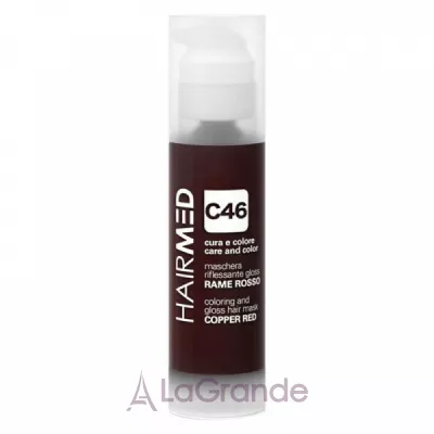 Hairmed C46 Coloring and Gloss Hair Mask Copper Red   