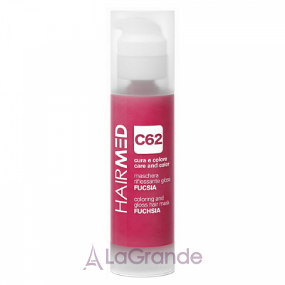 Hairmed C62 Coloring and Gloss Hair Mask Fuchsia   