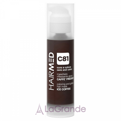 Hairmed C81 Coloring And Gloss Hair Mask Ice Coffee   