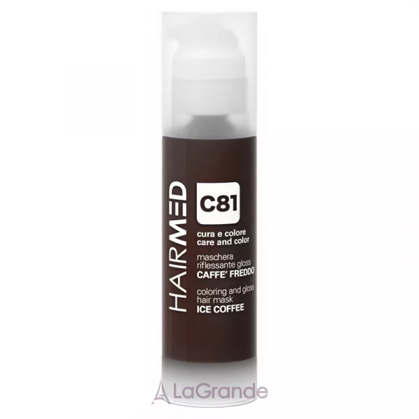 Hairmed C81 Coloring And Gloss Hair Mask Ice Coffee ���������� ����� 