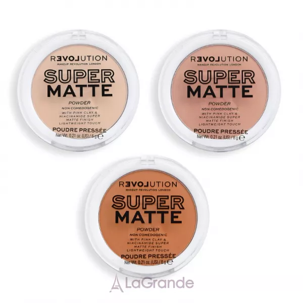 Makeup Revolution Super Matte Pressed Powder ���������� ����� ��� ����