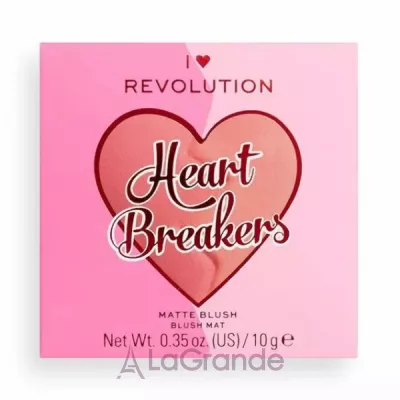 I Heart Revolution Heartbreakers Matte Blush 