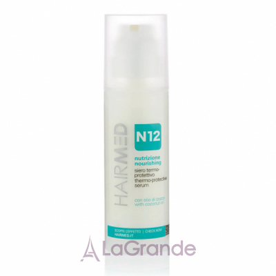 Hairmed N12 Nourishing Thermo-Protective Serum With Coconut Oil      볺