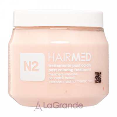 Hairmed N2 Post Coloring Treatment Intensive Mask for Treated Hair      