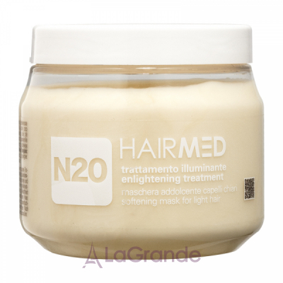 Hairmed N20 Enlightening Treatment Softening Mask for Light Hair     