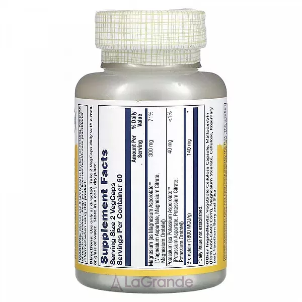 Solaray Magnesium & Potassium Asporotate ������ �� ���� ��������