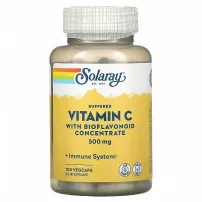 Solaray Buffered Vitamin C with Bioflavonoid Concentrate 500mg/100mg ������� C � ������������ ��������������