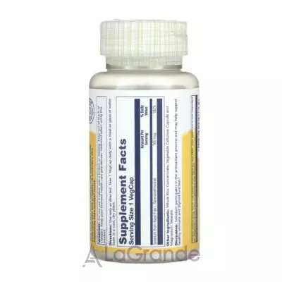 Solaray Selenium Yeast Free 100mcg   