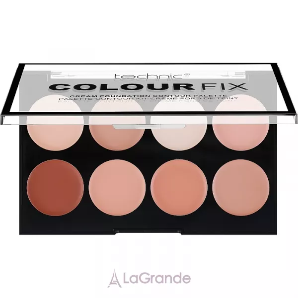 Technic Cosmetics Colour Fix Cream Foundation Contour Palette ������� ��� ������������