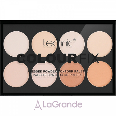 Technic Cosmetics Colour Fix Pressed Powder Contour Palette   