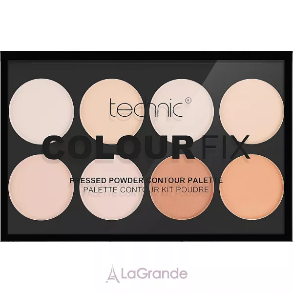 Technic Cosmetics Colour Fix Pressed Powder Contour Palette ������� ��� ������������