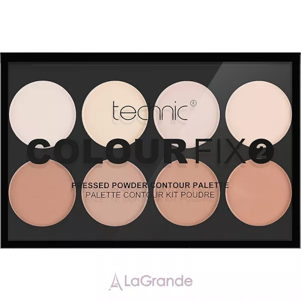 Technic Cosmetics Color Fix 2 Pressed Powder Contour Palette ������� ��� ������������