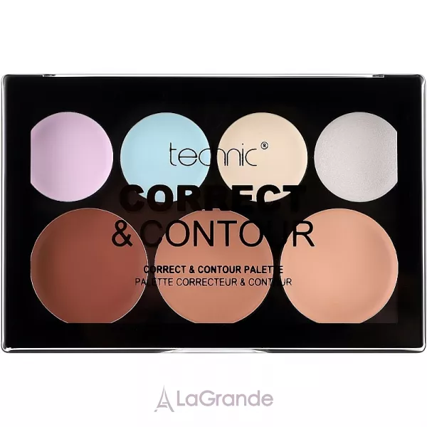 Technic Cosmetics Correct & Contour Palette ������� ����������� � ����������