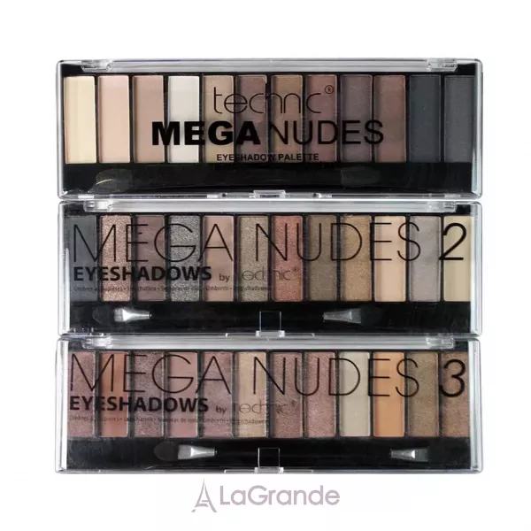 Technic Cosmetics Mega Nudes� Eyeshadow Palette ������� ���� ��� ����
