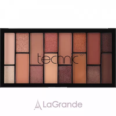 Technic Cosmetics Pressed Pigment Eyeshadow Palette Exposed    