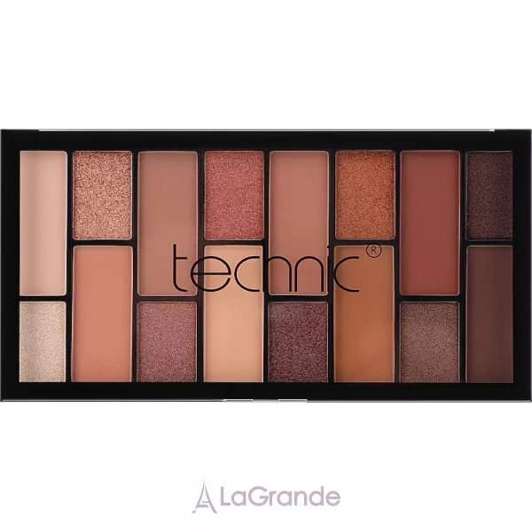 Technic Cosmetics Pressed Pigment Eyeshadow Palette Exposed ������� ���� ��� ����