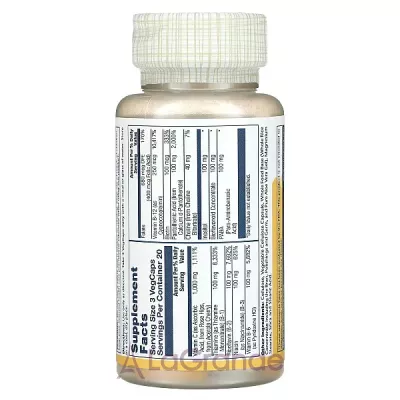 Solaray Mega Vitamin B-Stress ³    B     