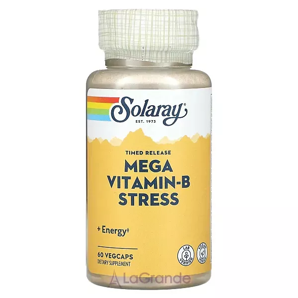 Solaray Mega Vitamin B-Stress ³������� �������� �� �������� B �� � ��� ������ ������
