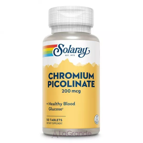 Solaray Chromium Picolinate 200mcg ������� ������� 