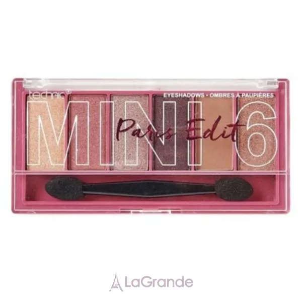 Technic Cosmetics Mini 6 Eyeshadows Palette ������� ���� ��� ����