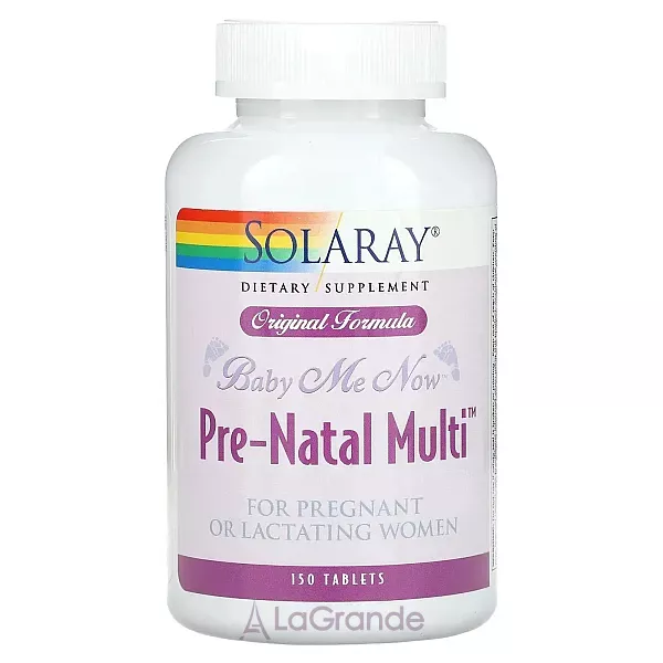 Solaray Baby Me Now Prenatal Multi ������������ ��� �������