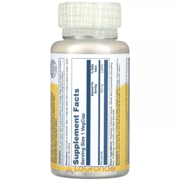 Solaray Niacinamide 500mg ͳ�������� (���������) � ���� ���