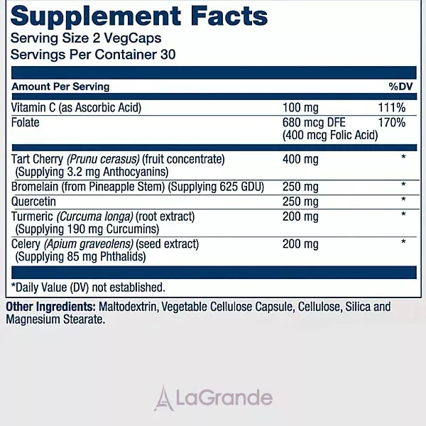 Solaray Total Cleanse Uric Acid ������� ������� 