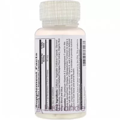 Solaray Vitamin K-2 50mcg   