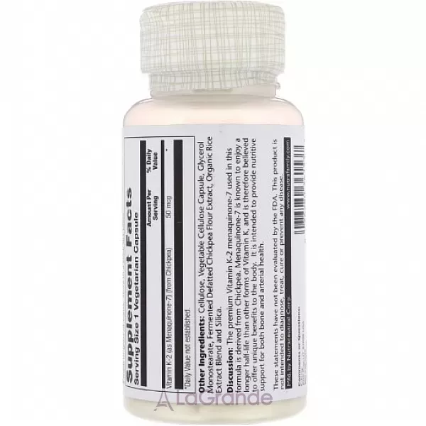 Solaray Vitamin K-2 50mcg ������� ������� 