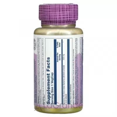 Solaray Berberine from Indian Barberry 500mg   